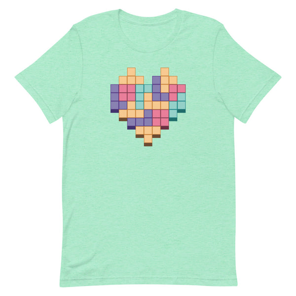 T-shirt Coeur de Pixels