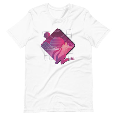 T-shirt Paysage RétroWave