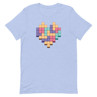 T-shirt Coeur de Pixels