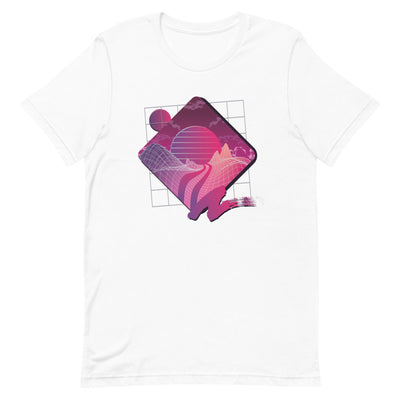 T-shirt Paysage RétroWave