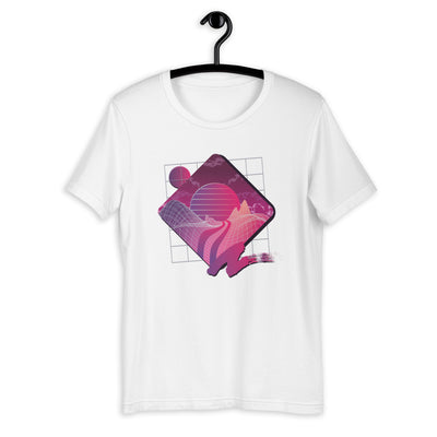 T-shirt Paysage RétroWave